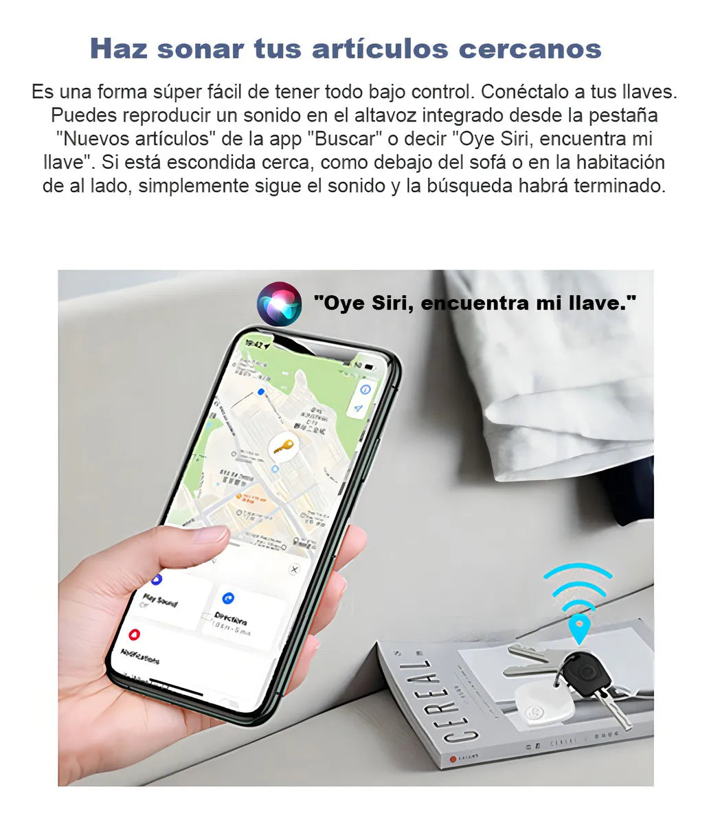 Sualio Tag / AirTag para iPhone